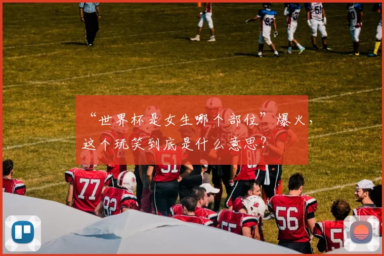 “世界杯是女生哪个部位”爆火,这个玩笑到底是什么意思?