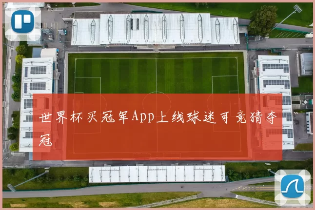 世界杯买冠军App上线球迷可竞猜夺冠