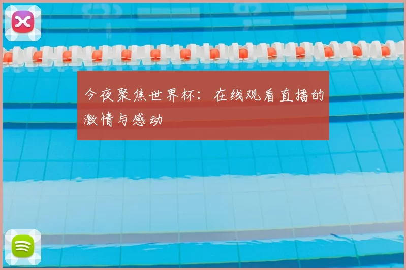 今夜聚焦世界杯：在线观看直播的激情与感动