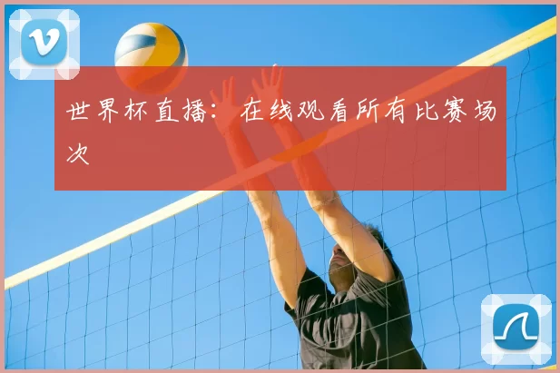 世界杯直播:在线观看所有比赛场次