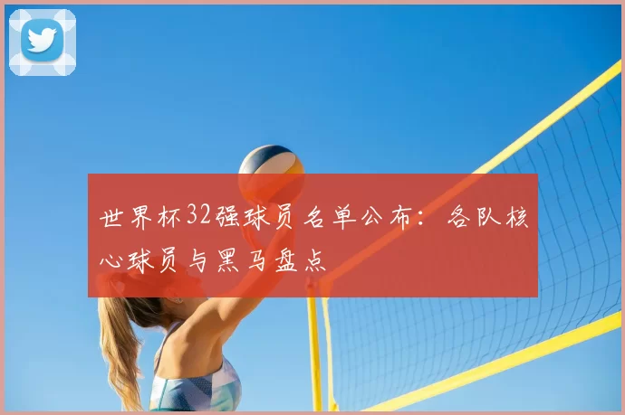 世界杯32强球员名单公布:各队核心球员与黑马盘点